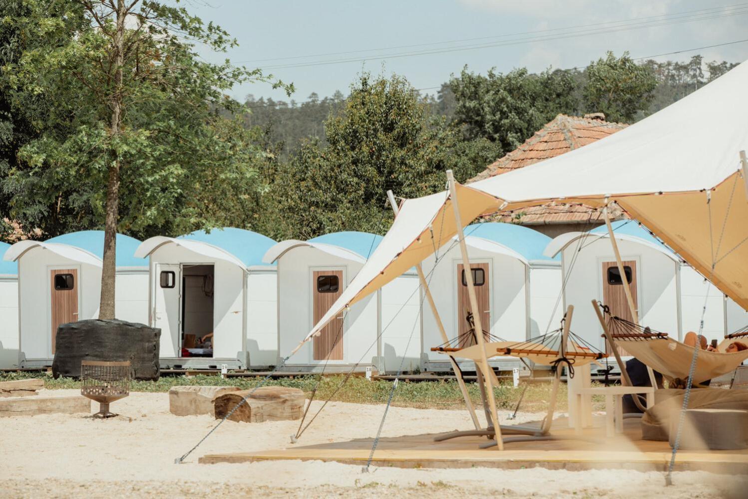 Glamping In Der Zeche Ewald Herten Herten  Eksteriør bilde
